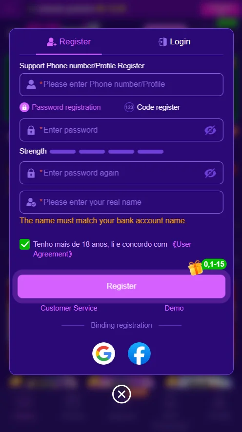 GTWin Register