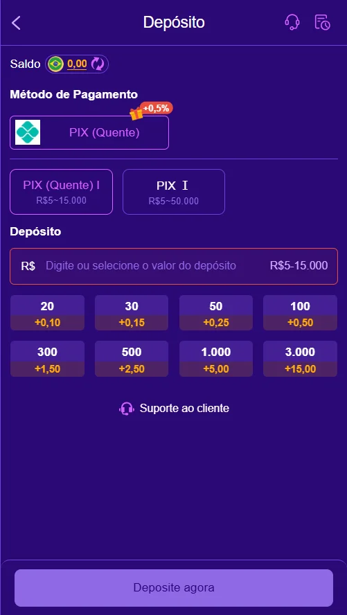 GTWin Deposit